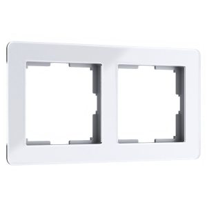 Рамка акриловая Werkel Acrylic на 2 поста Белый W0022701