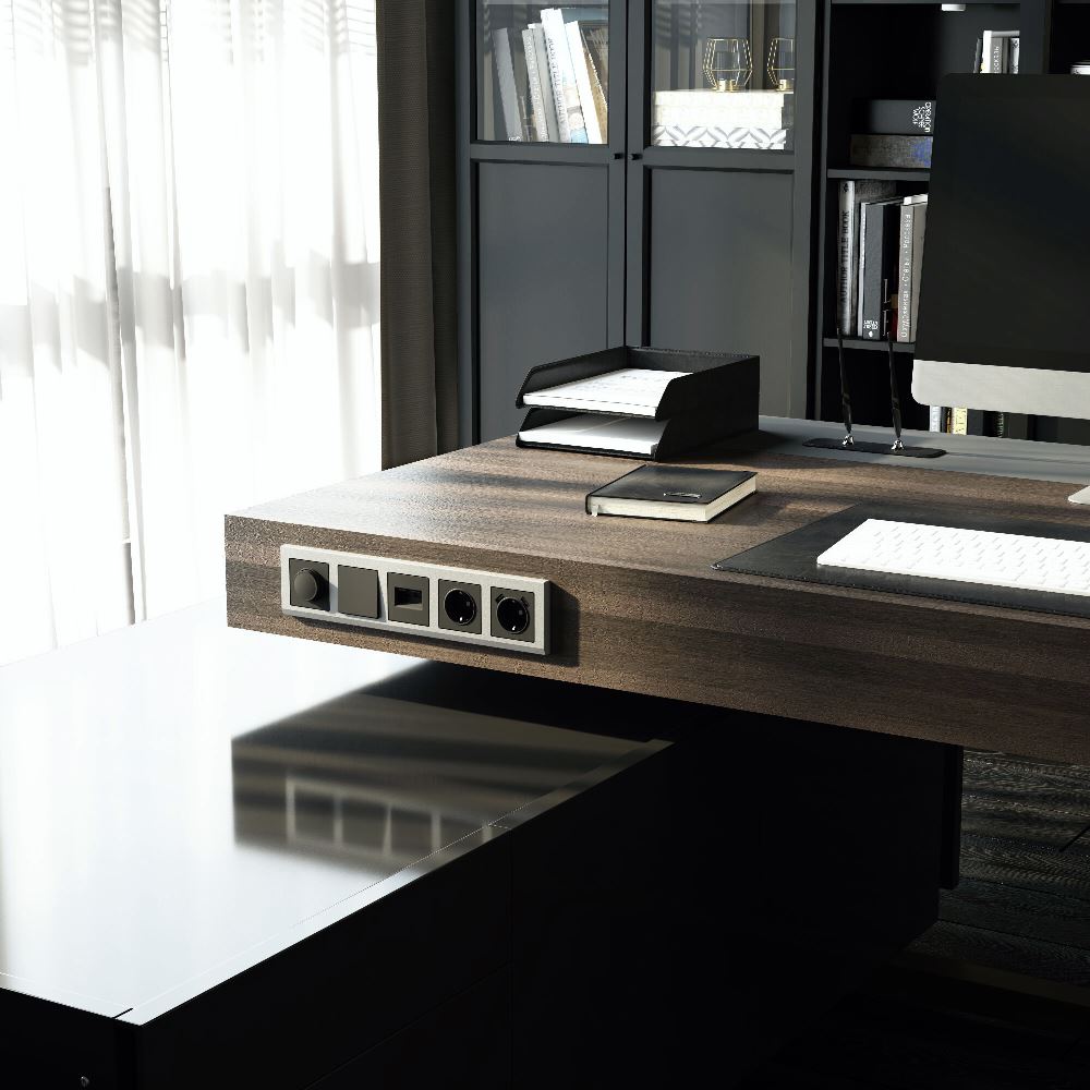 Клавиша для выключателя перекрестного Werkel Графит рифленый W1119064 — изображение 2