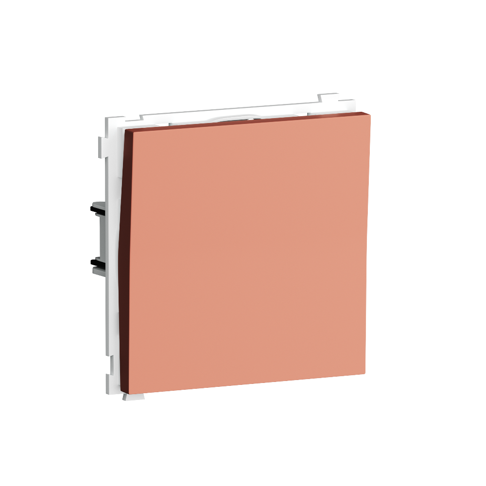 Выключатель одноклавишный встраиваемый перекрестный Donel R98 с 3-х мест Коралл матовый DA10700N-DA29645