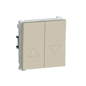 Выключатель жалюзи встраиваемый Donel R98 Кашемир матовый DA15800-DA29435