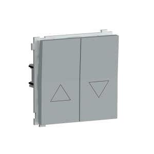 Выключатель жалюзи встраиваемый Donel R98 Серый матовый DA15800-DA29440