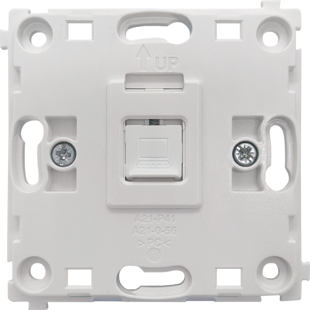 Розетка встраиваемая двойная Ethernet Donel R98 Коралл матовый DA16300-DA83945 — изображение 3