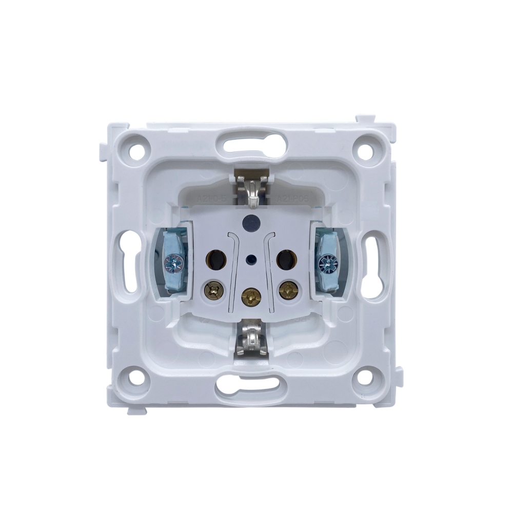 Розетка встраиваемая Donel R98 Schuko с крышкой и заземлением на винтах Серый матовый DA18800-DA52040 — изображение 6