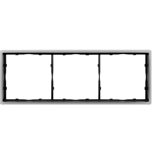 Рамка из металла Donel R98 Metal на 3 поста Никель DA213NB