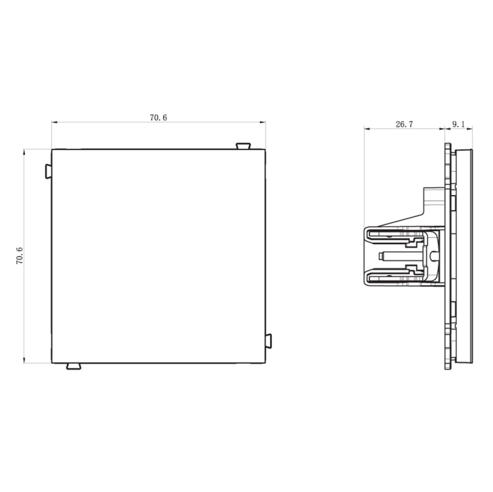 Заглушка Donel R98 Изумруд матовый DA26839 — изображение 3
