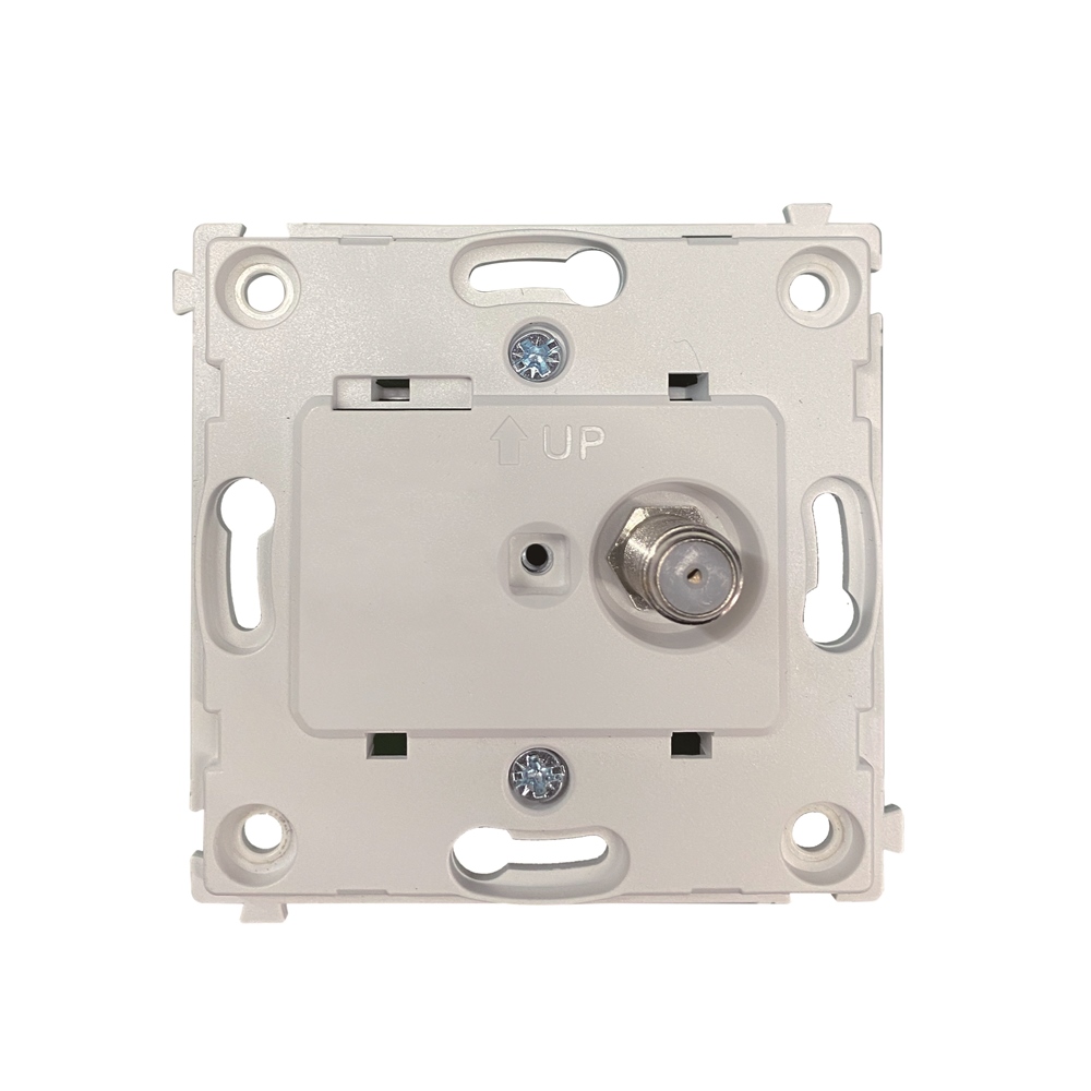 Розетка встраиваемая TV-SAT Donel R98 Metal F-разъём Благородная сталь DA30200-DA879ES — изображение 5