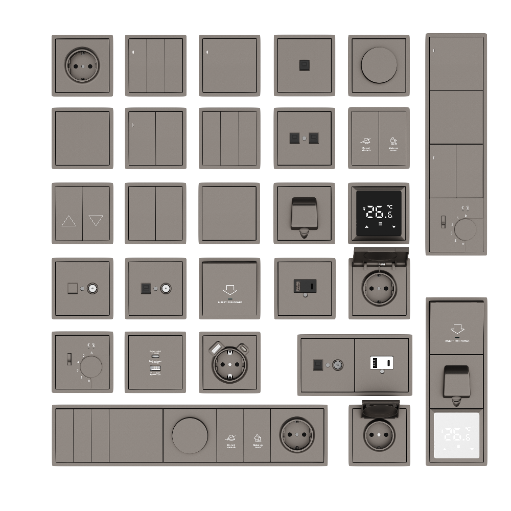 Розетка встраиваемая комбинированная Donel R98 RJ45+ SAT Сталь матовая DA30600-DA88937 — изображение 2