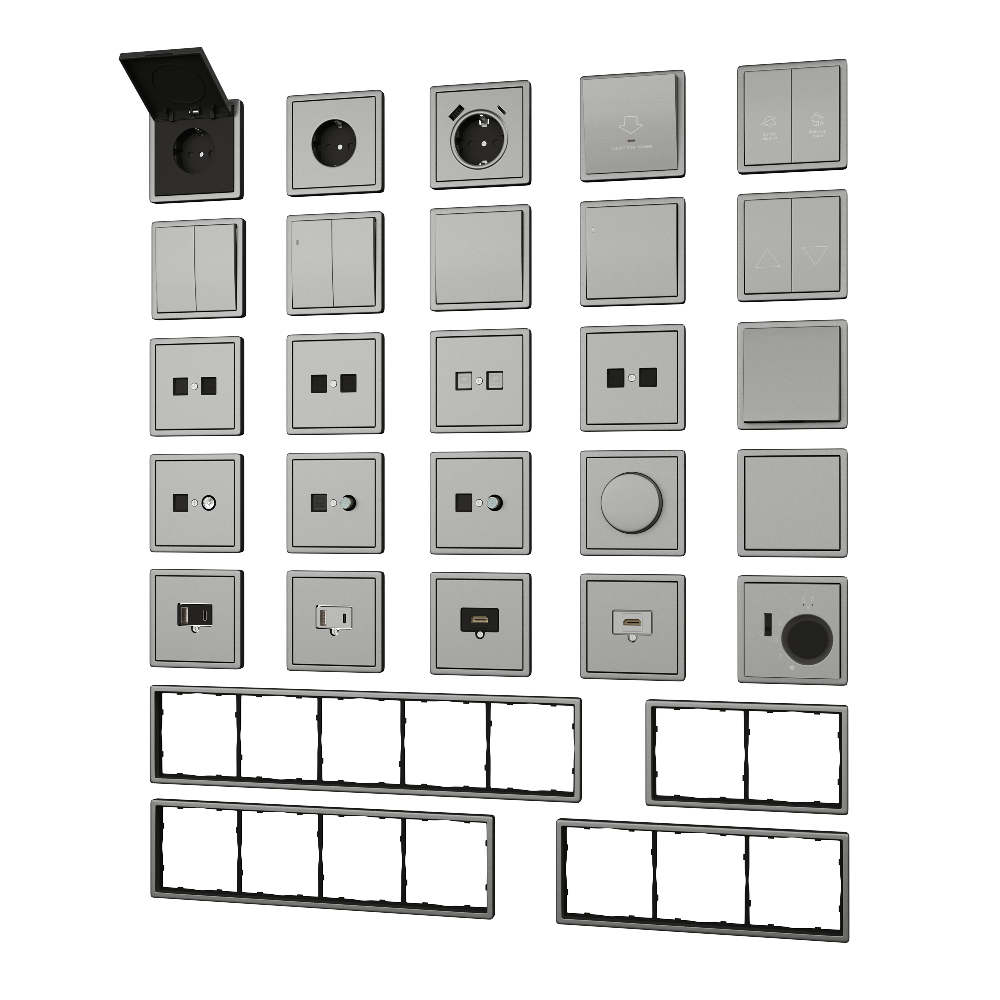 Диммер Donel R98 Metal Triac с доп. входом Благородная сталь DDIM300LED-DA650ES — изображение 3
