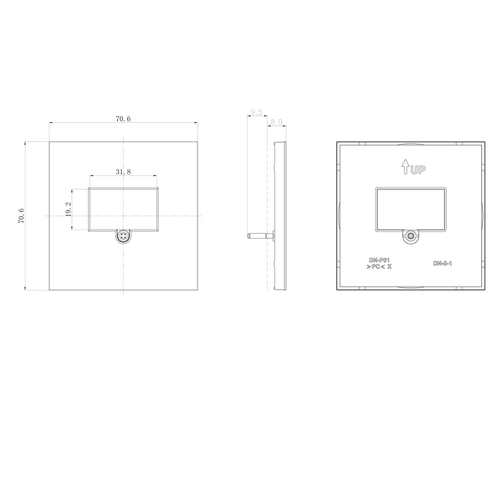 Розетка встраиваемая USB Donel R98 3.1A тип A, С Карбон матовый DUSB3100ANC-DA27630 — изображение 5