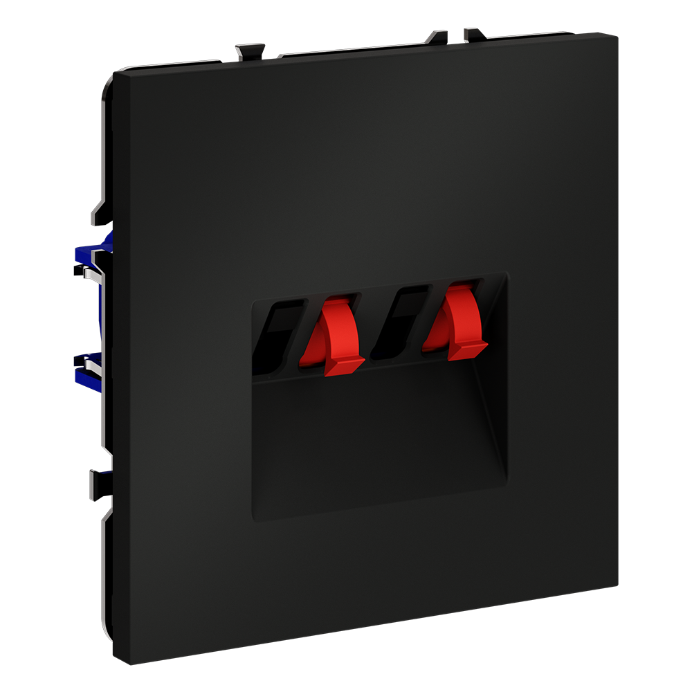 Акустическая розетка встраиваемая Voltum S70 Черный матовый VLS060308 — изображение 2