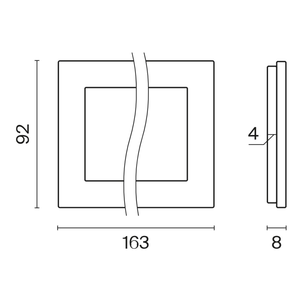 Рамка стеклянная Voltum S70 на 2 поста Титан глянцевый VLS110206 — изображение 5