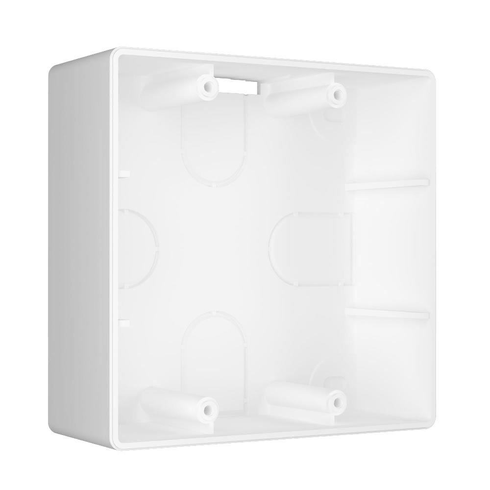Коробка для накладного монтажа Werkel для силовой розетки Белый W1199201